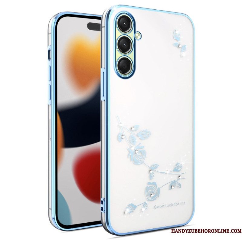 Hoesje Samsung Galaxy A17 4g / 5g Kadem Bloemenprint