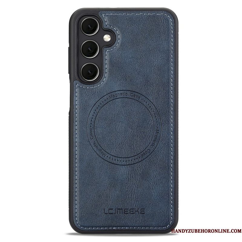 Hoesje Samsung Galaxy A17 4g / 5g Magnetisch Suède Effect Bescherming Hoesje