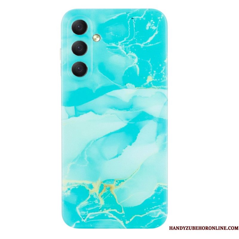 Hoesje Samsung Galaxy A17 4g / 5g Marmerlook