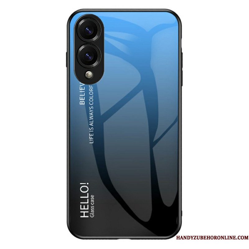 Hoesje Samsung Galaxy S25 5g Edge Gehard Glas