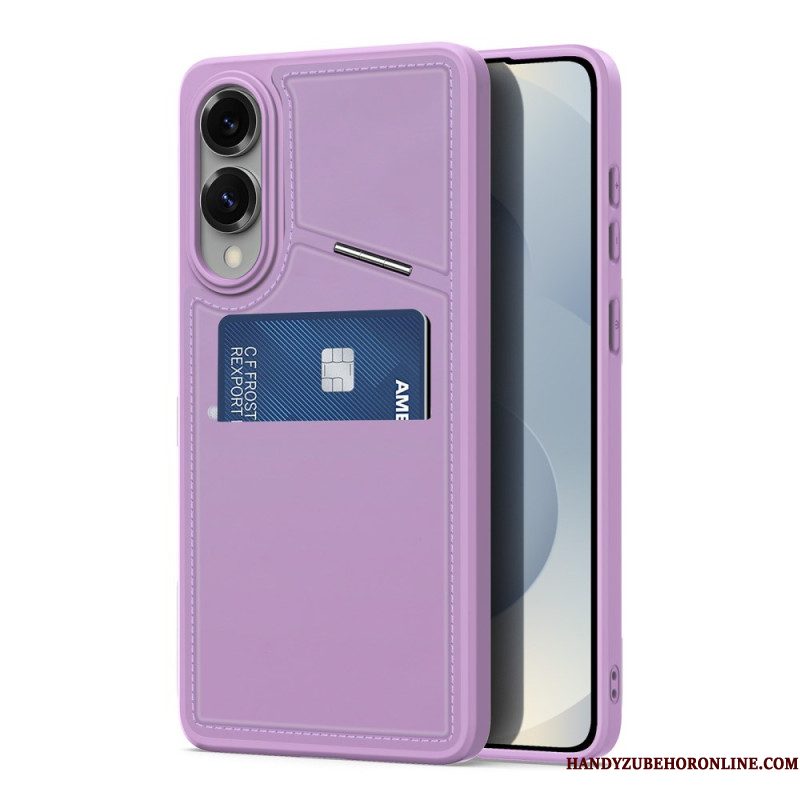Hoesje Samsung Galaxy S25 5g Edge Magnetisch Met Kaarthouder Bescherming Hoesje