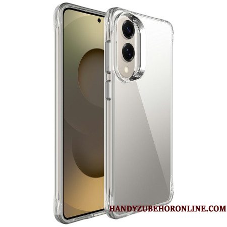 Hoesje Samsung Galaxy S25 5g Edge Versterkt Transparant Bescherming Hoesje