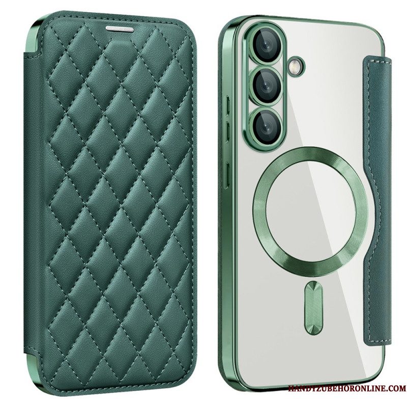Hoesje Samsung Galaxy S25 5g Gewatteerd Compatibel Met Magsafe