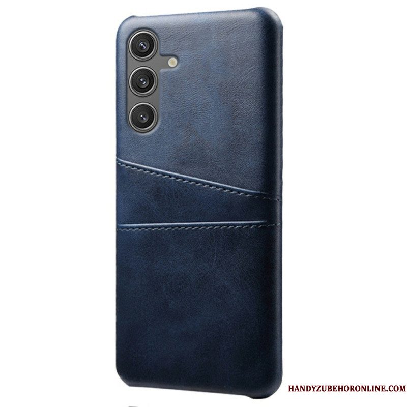 Hoesje Samsung Galaxy S25 5g Kaarthouder Met Lederlook Bescherming Hoesje