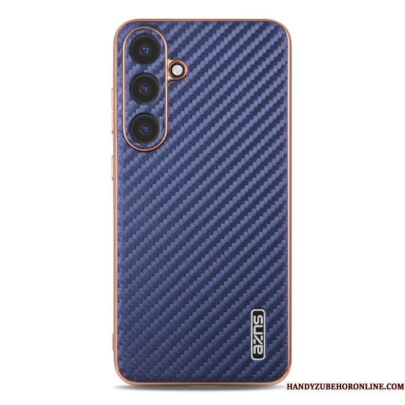 Hoesje Samsung Galaxy S25 5g Koolstofvezeltextuur