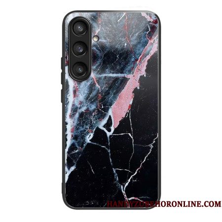 Hoesje Samsung Galaxy S25 5g Zwart-wit Marmer Gehard Glas