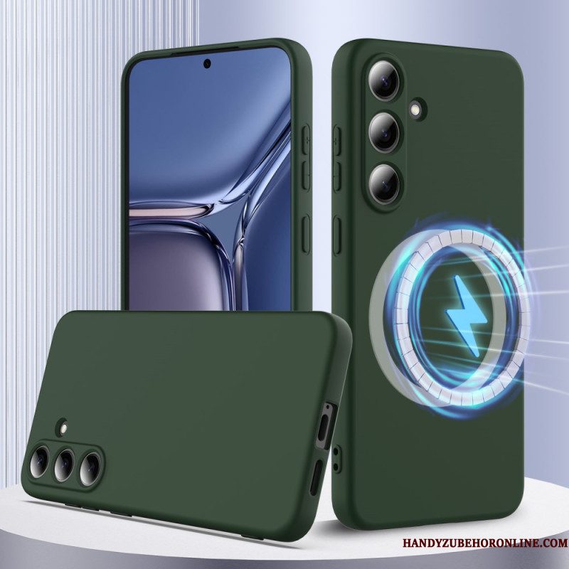 Hoesje Samsung Galaxy S25 Fe Compatibel Met Magsafe Shockproof Bescherming Hoesje