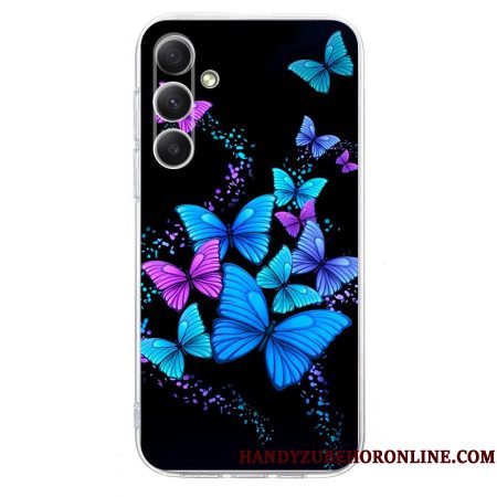 Hoesje Samsung Galaxy S25 Fe Kleurrijke Vlinders