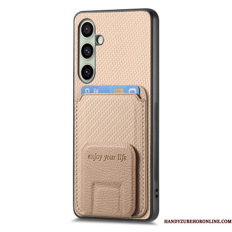 Hoesje Samsung Galaxy S25 Plus 5g Alles-in-één Koolstofvezel
