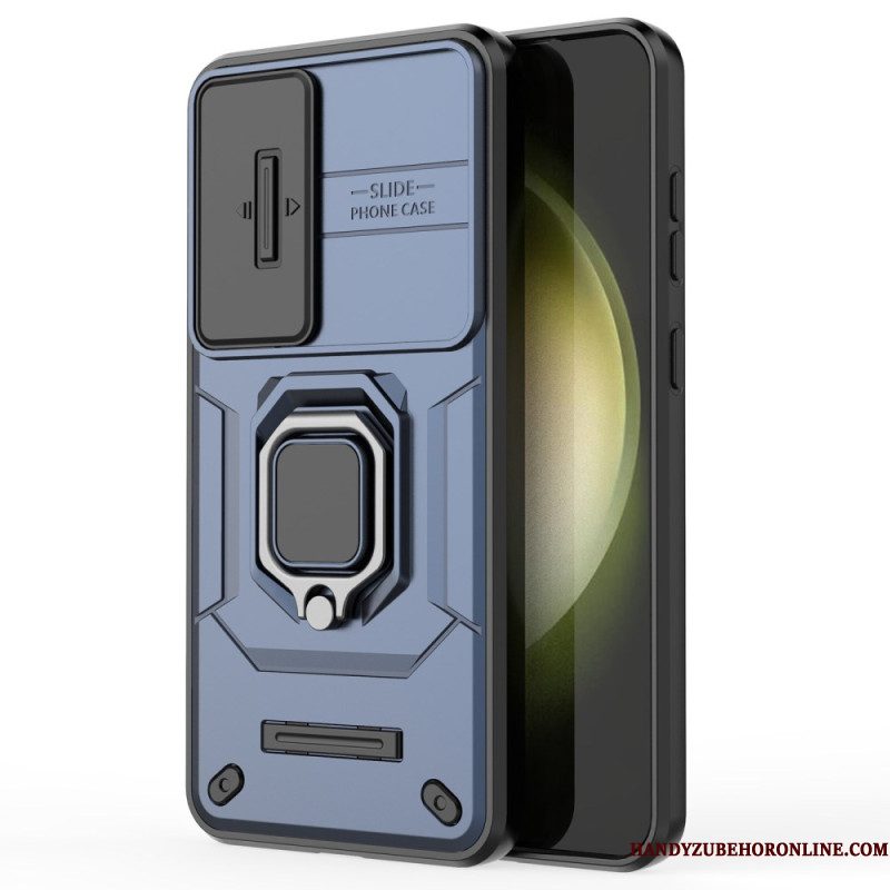 Hoesje Samsung Galaxy S25 Plus 5g Duurzame Ring Met Lensbeschermer