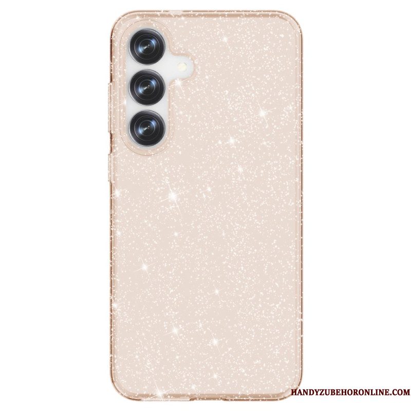 Hoesje Samsung Galaxy S25 Plus 5g Glitterdesign Bescherming Hoesje