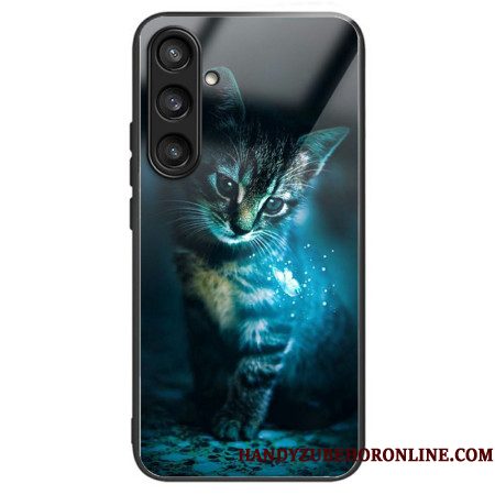 Hoesje Samsung Galaxy S25 Plus 5g Kat Van Gehard Glas