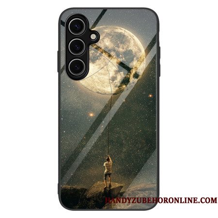 Hoesje Samsung Galaxy S25 Plus 5g Maanman Van Gehard Glas