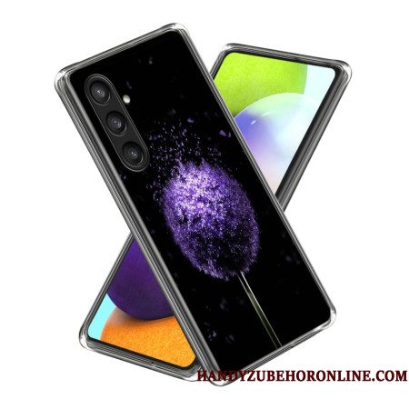 Hoesje Samsung Galaxy S25 Plus 5g Paarse Paardenbloem Bescherming Hoesje