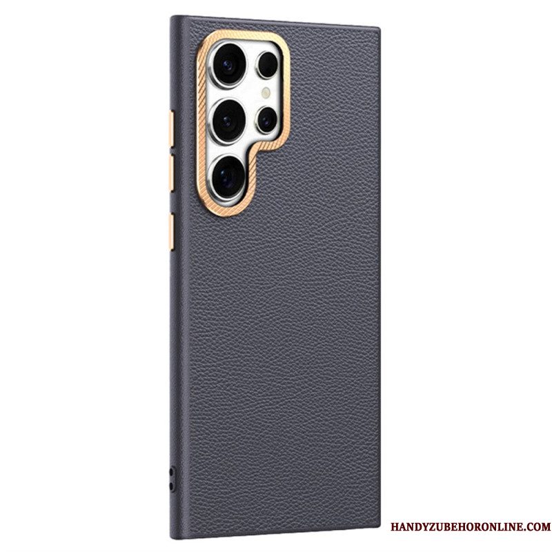 Hoesje Samsung Galaxy S25 Ultra 5g Kunstleer Met Textuur