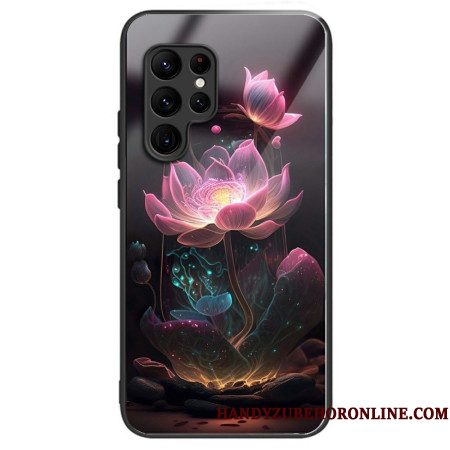 Hoesje Samsung Galaxy S25 Ultra 5g Lotus Van Gehard Glas