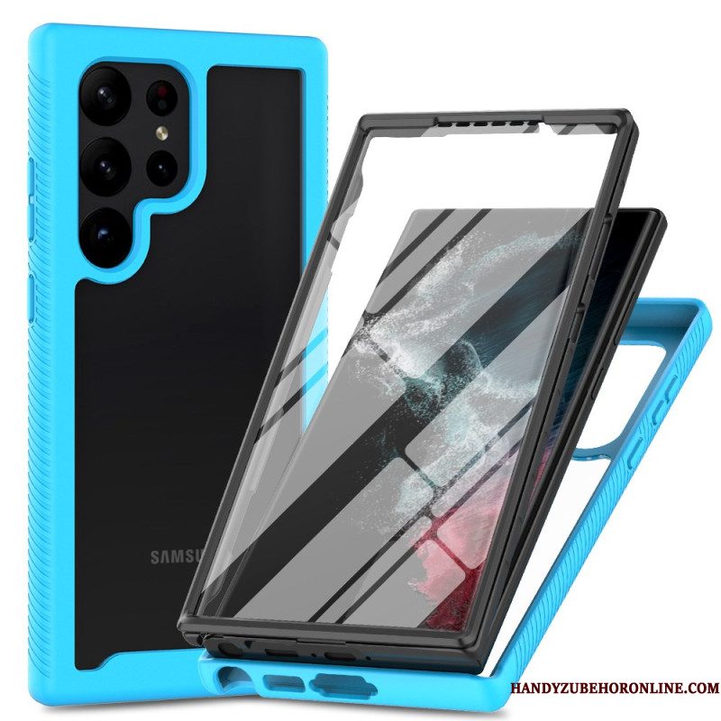 Hoesje Samsung Galaxy S25 Ultra 5g Met Schermbeschermer Bescherming Hoesje