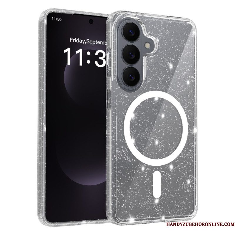 Hoesje Samsung Galaxy S26 Glitter Magnetische Portemonnee