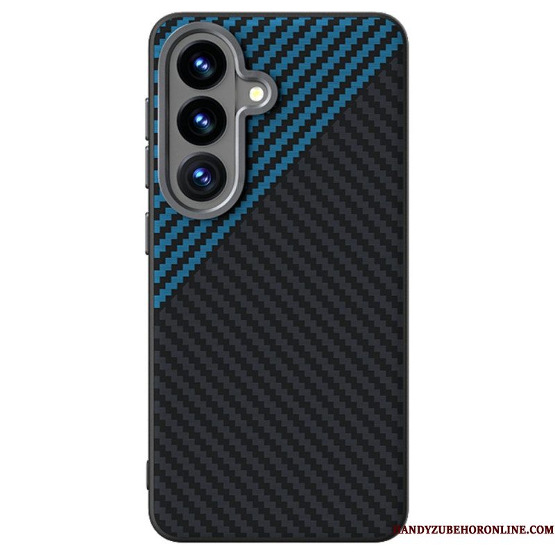Hoesje Samsung Galaxy S26 Plus Magnetische Houder Met Koolstofvezelstructuur