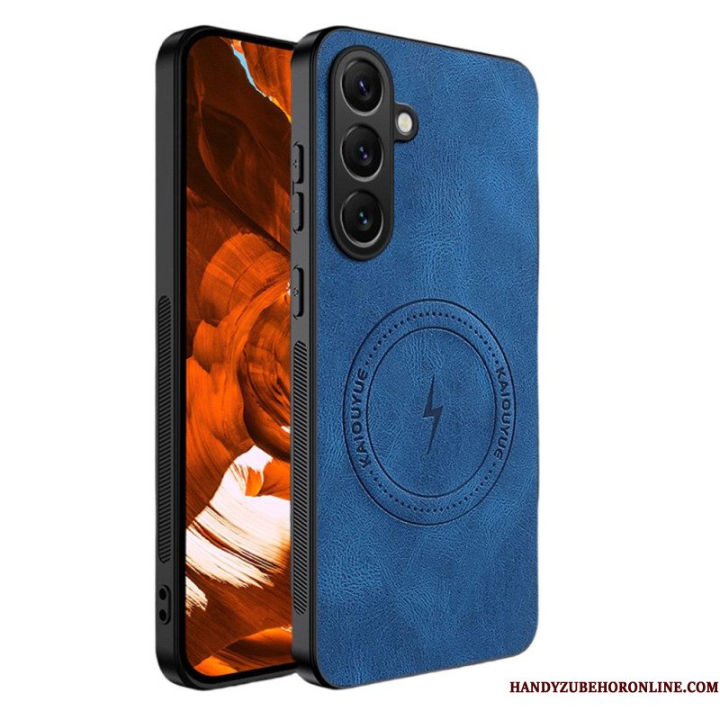 Hoesje Samsung Galaxy S26 Plus Magnetische Leren Stijl