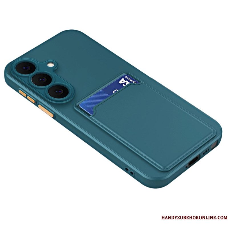 Hoesje Samsung Galaxy S26 Siliconen Met Kaarthouder Bescherming Hoesje