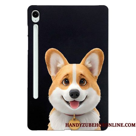 Hoesje Samsung Galaxy Tab S10 Fe Corgi Patroon