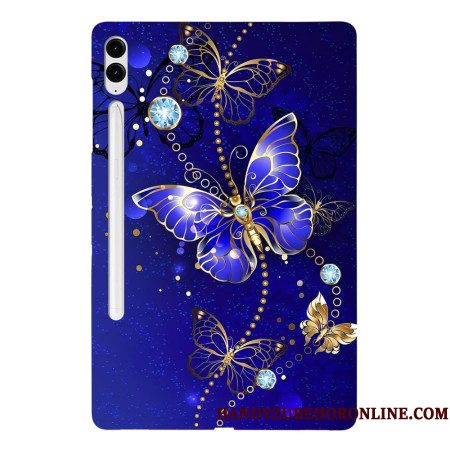 Hoesje Samsung Galaxy Tab S10 Plus Kostbare Vlinders Bescherming Hoesje
