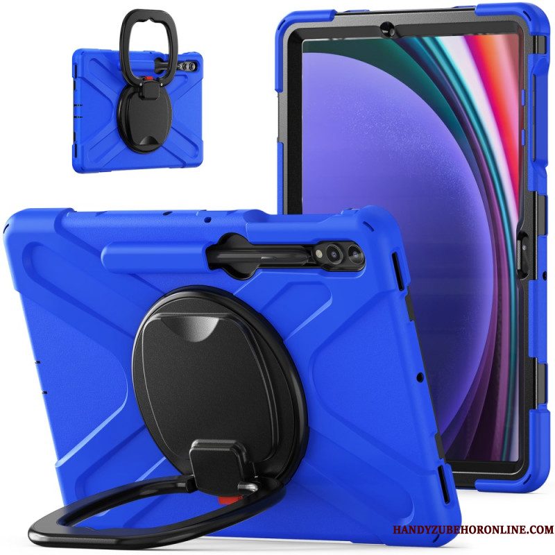 Hoesje Samsung Galaxy Tab S10 Plus Multifunctionele Draaibare Standaard En Handgreep