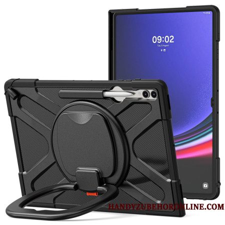 Hoesje Samsung Galaxy Tab S10 Ultra X910 Standaard En Grip Bescherming Hoesje