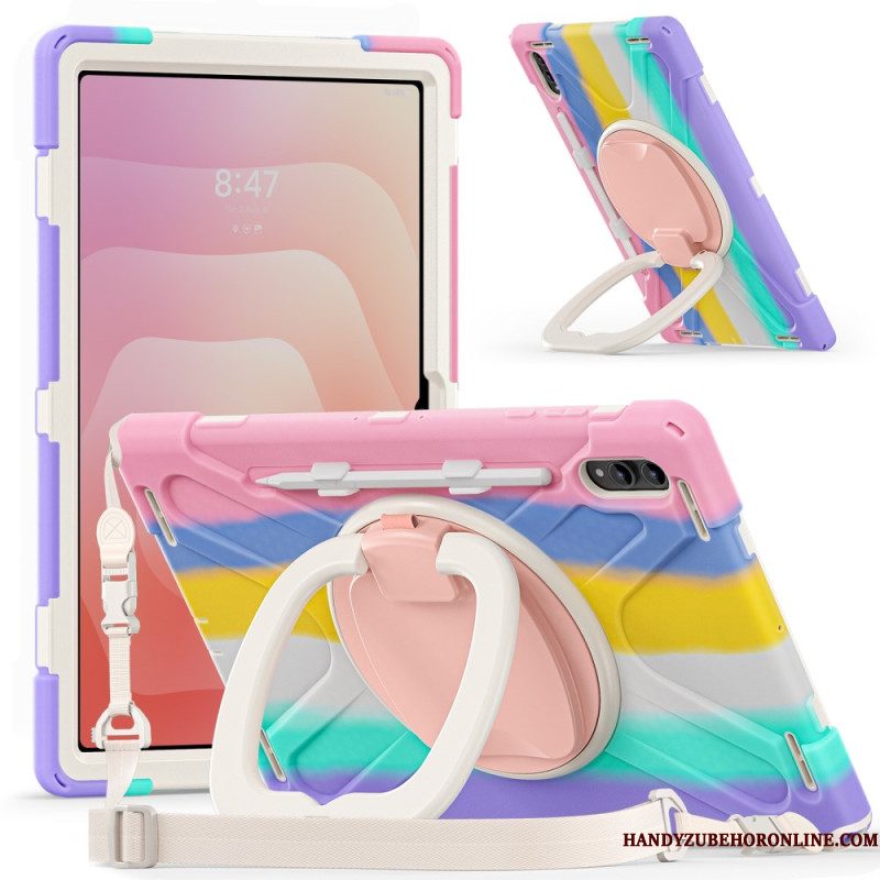 Hoesje Samsung Galaxy Tab S11 Ultra Robuust Met Schouderriem