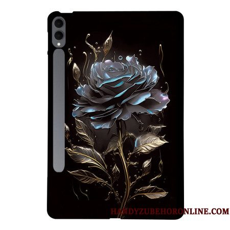 Hoesje Samsung Galaxy Tab S11 Ultra Zwarte Roos