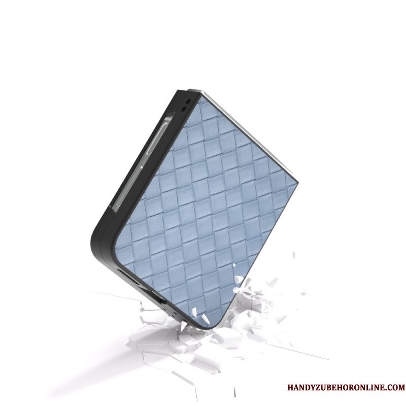 Hoesje Samsung Galaxy Z Flip 7 Fe Geweven Textuur