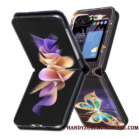 Hoesje Samsung Galaxy Z Flip 7 Fe Juwelen Vlinder