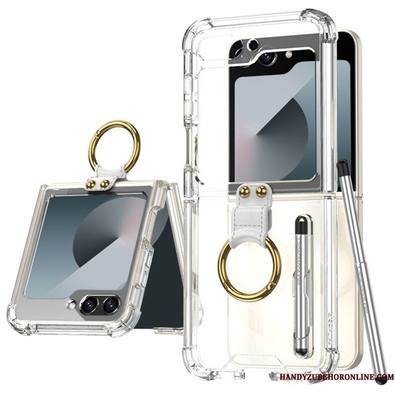 Hoesje Samsung Galaxy Z Flip 7 Fe Ringhouder En Stylus