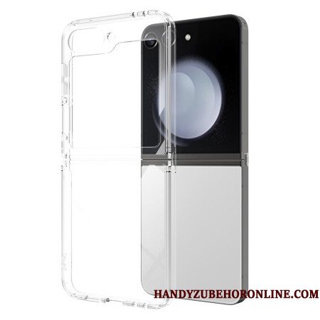 Hoesje Samsung Galaxy Z Flip 7 Fe Transparant Ontwerp Uit Één Stuk Bescherming Hoesje