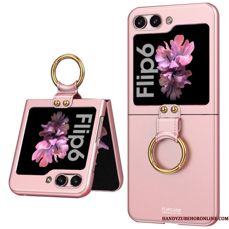 Hoesje Samsung Galaxy Z Flip 7 Fe Ultradun & Gkk-ring Bescherming Hoesje