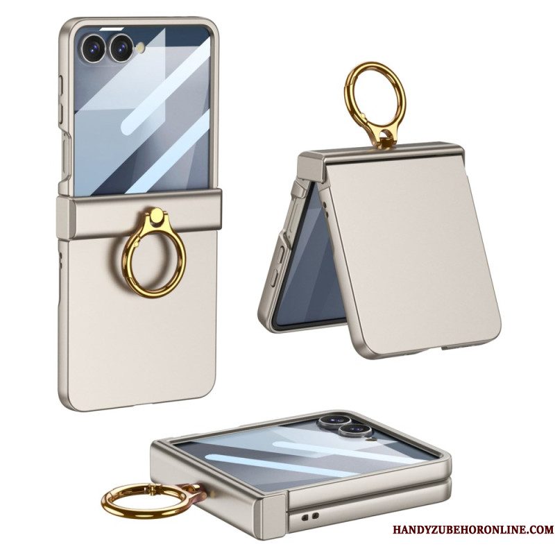 Hoesje Samsung Galaxy Z Flip 7 Klassieke Gkk-ringhouder Bescherming Hoesje