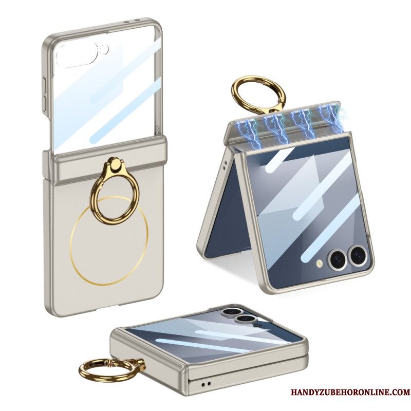 Hoesje Samsung Galaxy Z Flip 7 Magnetisch Met Ringhouder Gkk