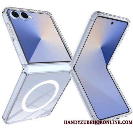 Hoesje Samsung Galaxy Z Flip 7 Magnetisch Transparant Bescherming Hoesje