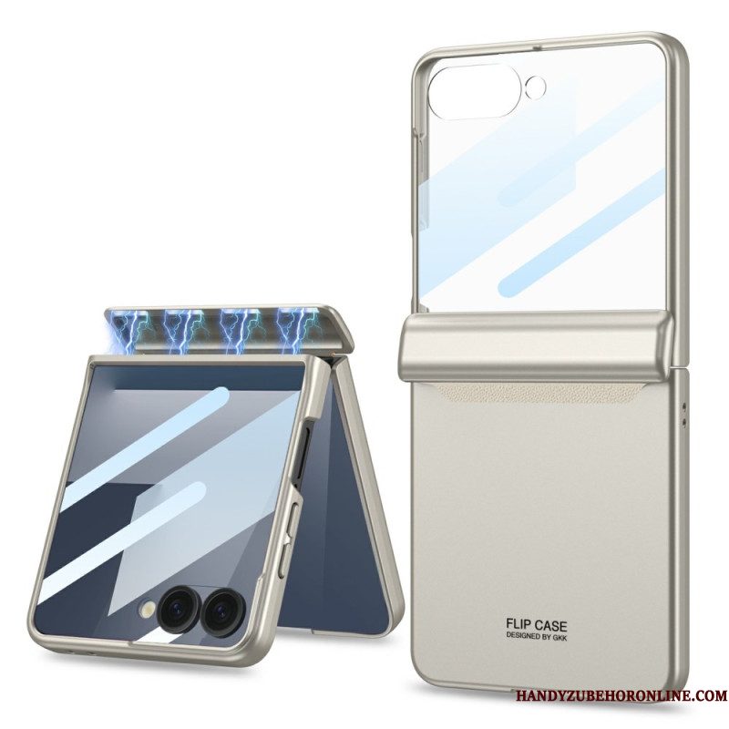Hoesje Samsung Galaxy Z Flip 7 Magnetische Scharnierbeschermer En Schermbeschermer