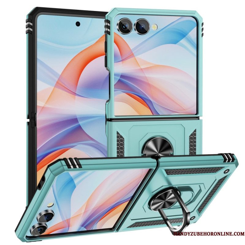 Hoesje Samsung Galaxy Z Flip 7 Ringhouder En Schokbestendige Bescherming Bescherming Hoesje