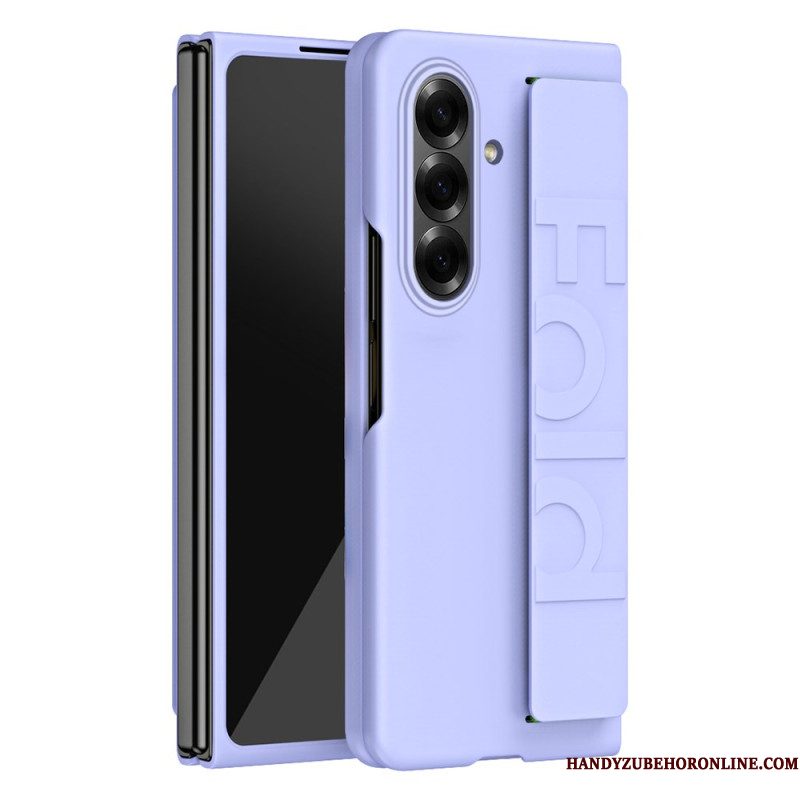 Hoesje Samsung Galaxy Z Fold 7 Bandje Met Standaard Bescherming Hoesje