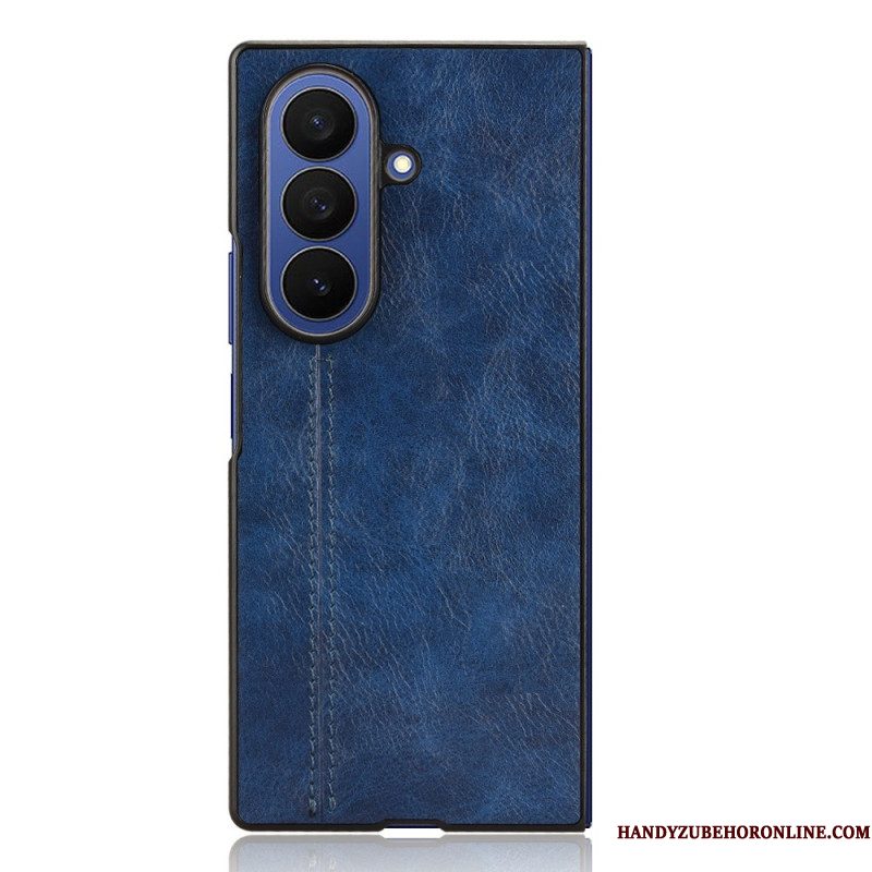 Hoesje Samsung Galaxy Z Fold 7 Lederlook Couture