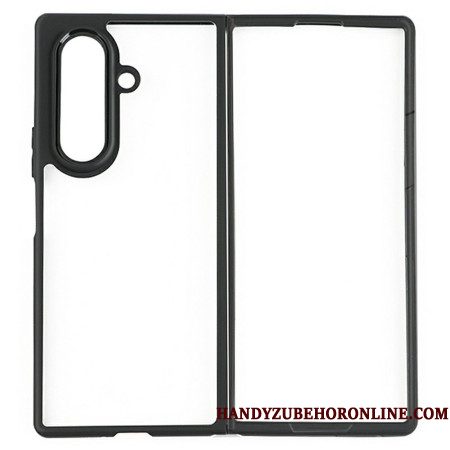Hoesje Samsung Galaxy Z Fold 7 Schokbestendig Met Transparante Achterkant Bescherming Hoesje