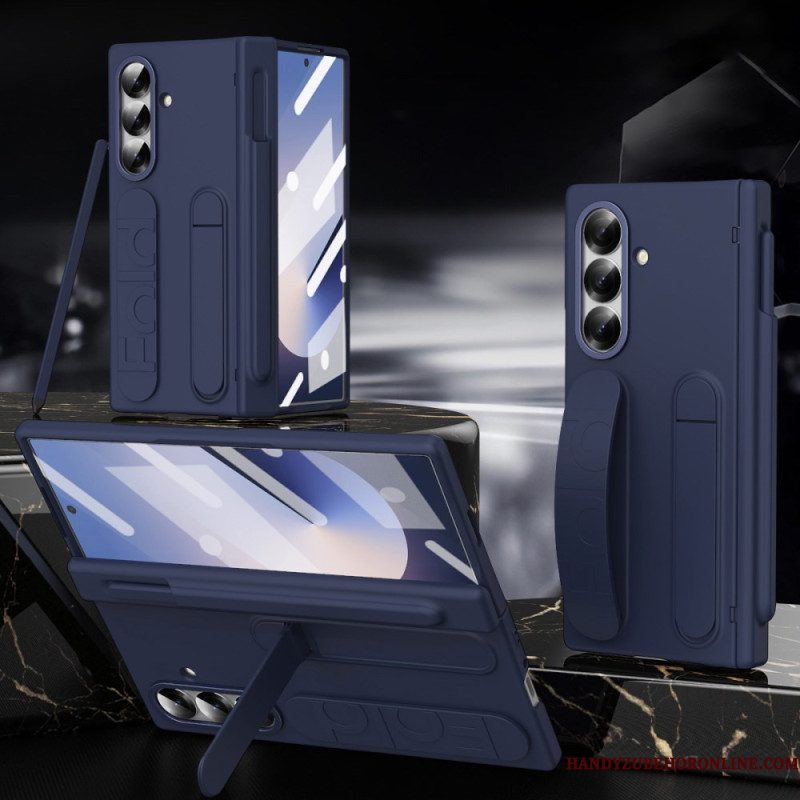 Hoesje Samsung Galaxy Z Fold 7 Stylus En Handmatige Riem