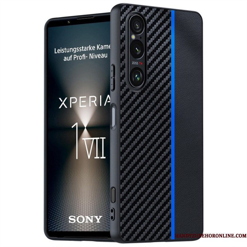 Hoesje Sony Xperia 1 Vii Koolstofvezel
