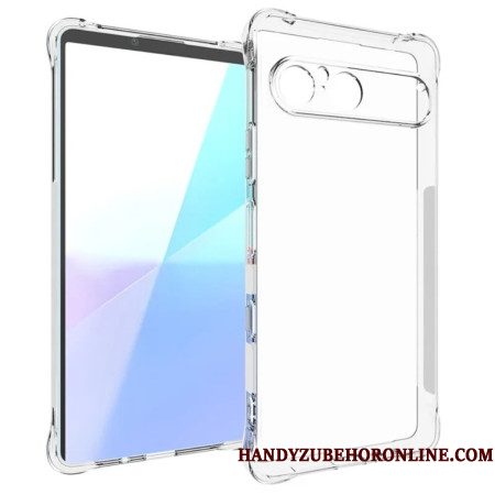 Hoesje Sony Xperia 10 Vii Transparant Met Verstevigde Hoeken
