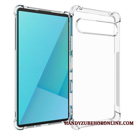 Hoesje Sony Xperia 10 Vii Versterkt Transparant Bescherming Hoesje