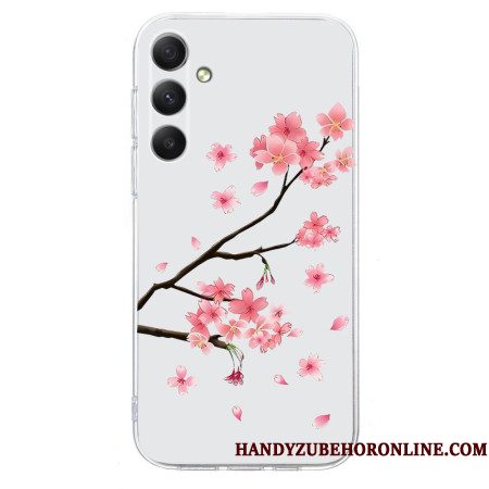 Hoesje Voor Samsung Galaxy A17 4g / 5g Pruimenbloesems