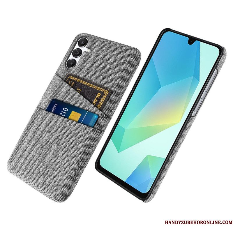 Hoesje Voor Samsung Galaxy A17 4g / 5g Stoffen Kaarthouder